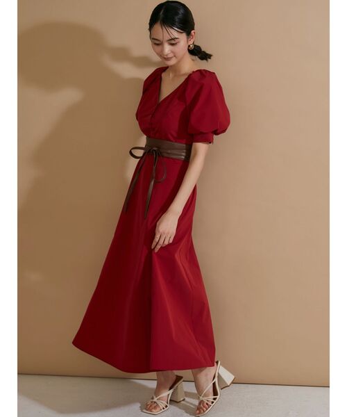 RESEXXY（リゼクシー）の「フロントリボンサッシュベルト（ベルト・レディース・ブラウン/モカ・FREE）」の17枚目の写真