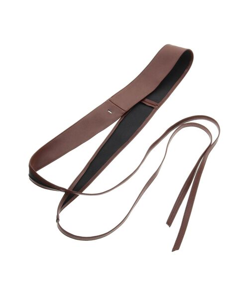 RESEXXY（リゼクシー）の「フロントリボンサッシュベルト（ベルト・レディース・ブラウン/モカ・FREE）」の20枚目の写真