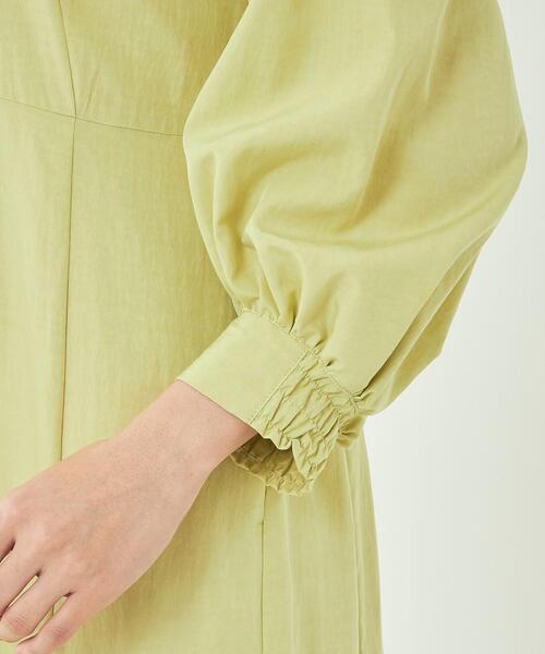 green label relaxing（グリーンレーベルリラクシング）の「［size SHORTあり］マーメイド ワンピース -UVカット-（ワンピース・レディース・ダークグレー/イエロー/その他1・FREE/SHORT）」の7枚目の写真