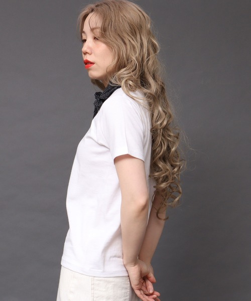 peu pres（プープレ）の「すいかTシャツ（Tシャツ/カットソー・レディース・ホワイト・FREE）」の6枚目の写真