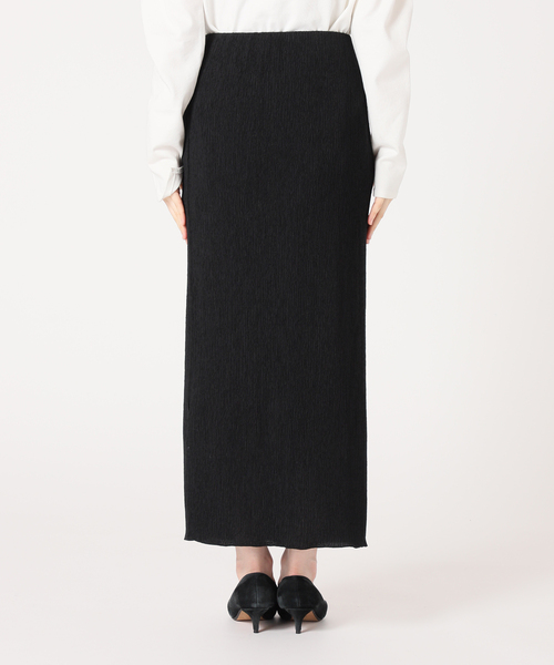 SLOBE IENA(スローブイエナ)の「シャーリングタイトスカート(スカート・レディース・ブラック/アイボリー・FREE)」の11枚目の写真