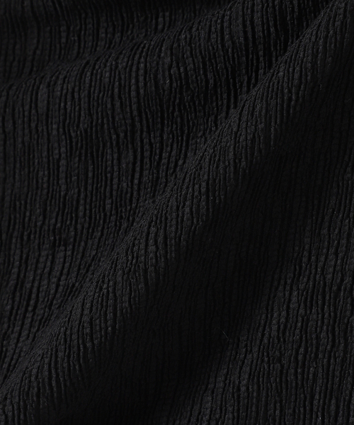 SLOBE IENA(スローブイエナ)の「シャーリングタイトスカート(スカート・レディース・ブラック/アイボリー・FREE)」の9枚目の写真