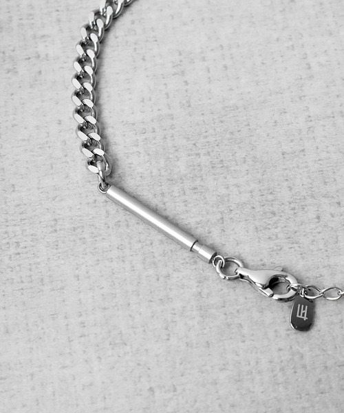 LION HEART（ライオンハート）の「LH-1 slendery チェーンアンクレット（アンクレット・メンズ・イエローゴールド/シルバー/ブラック・F）」の5枚目の写真