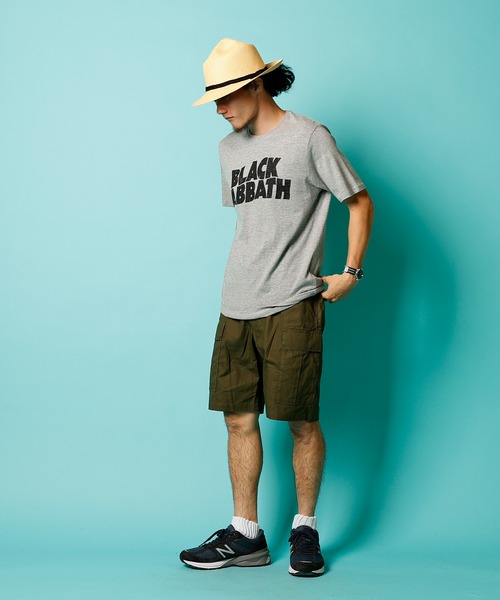 MUSIC TEE（ミュージックティー）の「BLACK SABBATH - “BLACK WAVY LOGO”  “WAVY LOGO VINTAGE”（Tシャツ/カットソー・メンズ・チャコールグレー/ブラック系その他・LARGE/X-LARGE/MEDIUM/SMALL）」の2枚目の写真