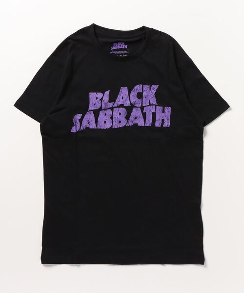 MUSIC TEE（ミュージックティー）の「BLACK SABBATH - “BLACK WAVY LOGO”  “WAVY LOGO VINTAGE”（Tシャツ/カットソー・メンズ・チャコールグレー/ブラック系その他・LARGE/X-LARGE/MEDIUM/SMALL）」の7枚目の写真