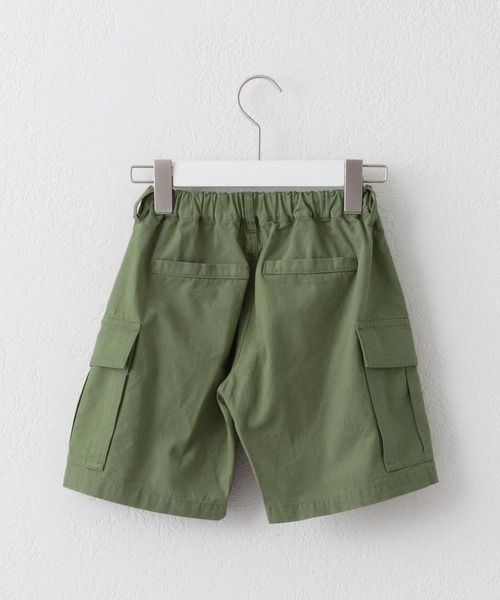 CIAOPANIC TYPY(チャオパニックティピー)の「【KIDS】リップストップカーゴショーツ(カーゴパンツ・キッズ・ホワイト/カーキ・S/M/L/XL/XXL)」の9枚目の写真