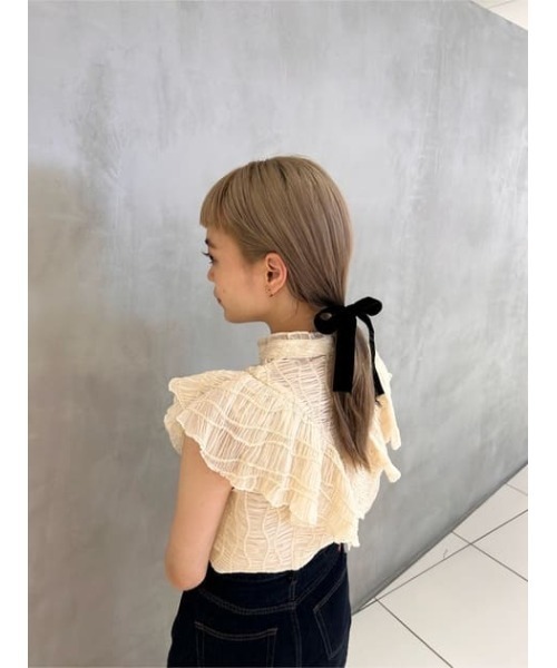 SLY（スライ）の「CODE GATHER RUFFLE TOPS コード ギャザー