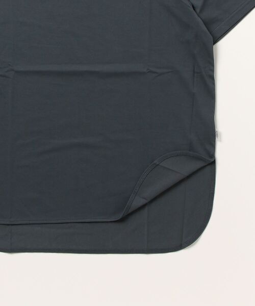 NERGY（ナージー）の「ナージージャパン NERGY フラワーロゴTシャツ_（Tシャツ/カットソー・レディース・スモークピンク/ブラック/サックスブルー・FREE）」の5枚目の写真