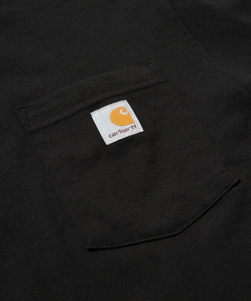 Carhartt(カーハート)の「【Carhartt/カーハート】K87 Workwear Pocket T-Shirt ヘビーウェイト ビッグシルエット 半袖 Tシャツ ポケット付き 定番(Tシャツ/カットソー・メンズ・ホワイト/ブラック・MEDIUM/LARGE/X-LARGE/SMALL)」の14枚目の写真