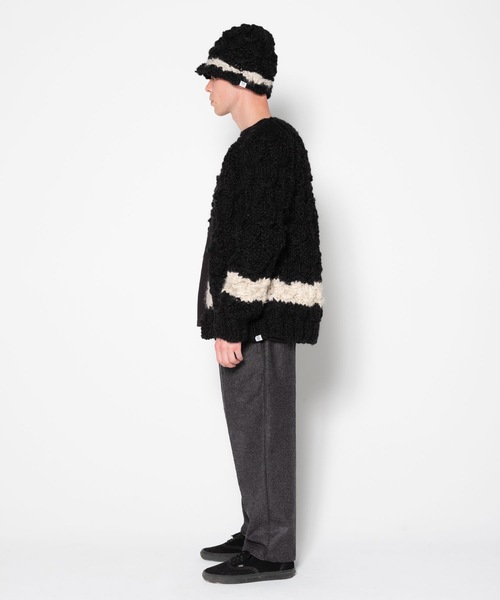 BEDWIN & THE HEARTBREAKERS(ベドウィン アンド ザ ハートブレイカーズ)の「HAND KNITED HAT "CORDEN"(ハット・メンズ・アイボリー/ブラック・FREE)」の19枚目の写真