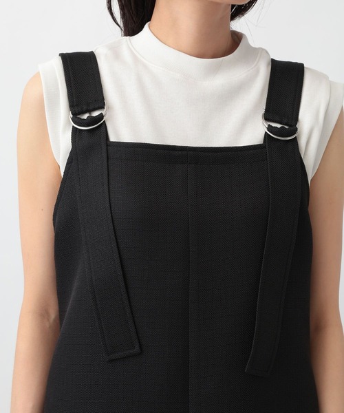 A part by(アパートバイ)の「ツイードライクジャンスカ(ジャンパースカート・レディース・ブラック/アイボリー・FREE)」の9枚目の写真