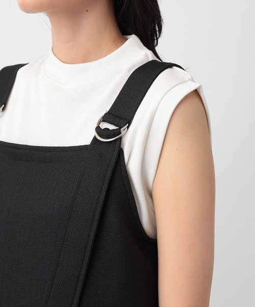 A part by(アパートバイ)の「ツイードライクジャンスカ(ジャンパースカート・レディース・ブラック/アイボリー・FREE)」の11枚目の写真