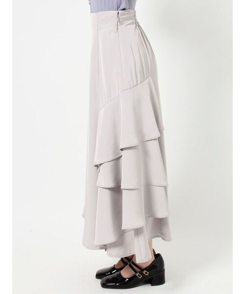 dazzlin（ダズリン）の「サイドティアードフレアスカート（スカート・レディース・グレー/イエロー/ピンク・SMALL/MEDIUM）」の16枚目の写真