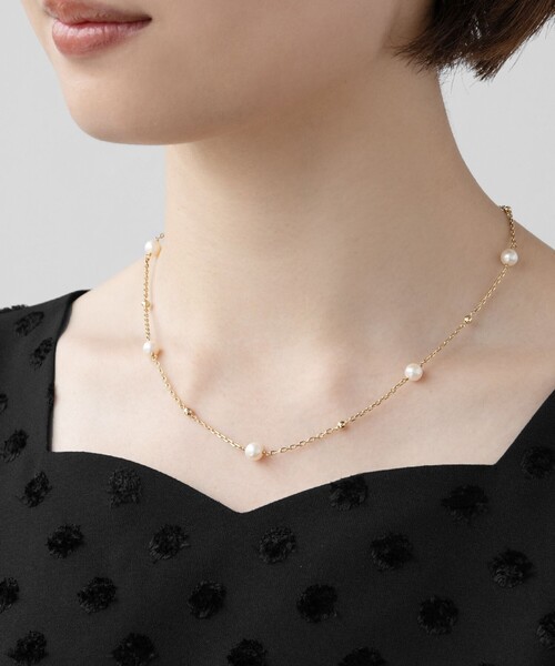 TOCCA ホワイトパール 二重ネックレス LACE PEARL NECKLACE – TOCCA OFFICIAL SITE
