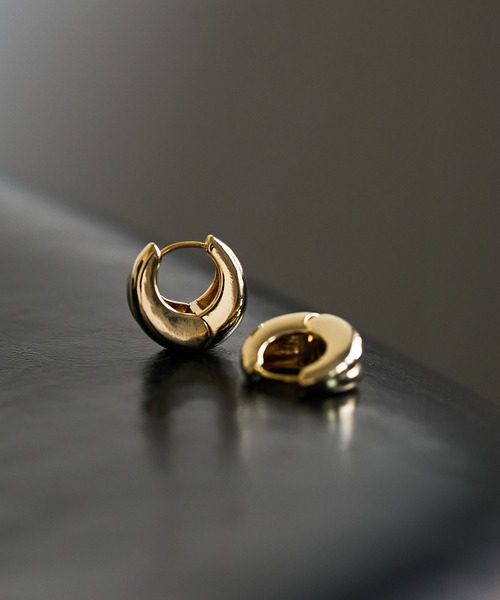 PAPILLONNER（パピヨネ）の「Plumpワンタッチピアス（ピアス（両耳用）・レディース・シルバー/ゴールド・FREE）」の9枚目の写真