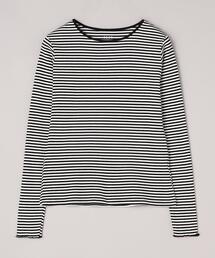 coen（コーエン）の「メローリブクルーネックロンT（Tシャツ/カットソー）」