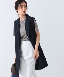 Demi-Luxe BEAMS | Demi-Luxe BEAMS / テーラード ロングジレ(ベスト)