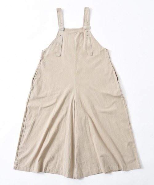 CALIFORNIA OUTFITTERS（カリフォルニア アウトフィッターズ）の「1-6A16 コットン100％ワイドパンツサロペット/ サロペット/ ワイドパンツ【Maison select -メゾンセレクト-】（サロペット/オーバーオール・レディース・ベージュ/グレー/ブラック・FREE）」の15枚目の写真