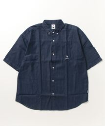 Red Cap Girl | 【RED CAP GIRL/レッドキャップガール】 オーバーサイズ  ビッグシルエット　ボタンダウン　デニムシャツ 4.5oz ユニセックス(シャツ/ブラウス)