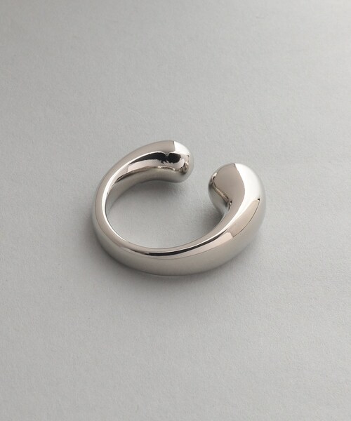 THE SHOP TK （ザ ショップ ティーケー ）の「◆【ヒルナンデス！で紹介】プランプ アシンメトリーリング（リング・メンズ・シルバー・00）」の4枚目の写真