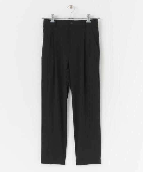 ITEMS URBANRESEARCH(アイテムズ アーバンリサーチ)の「シルキーナイロン 多機能 タックパンツ(その他パンツ・メンズ・ネイビー/ブラック/チャコールグレー・MEDIUM/LARGE)」の8枚目の写真