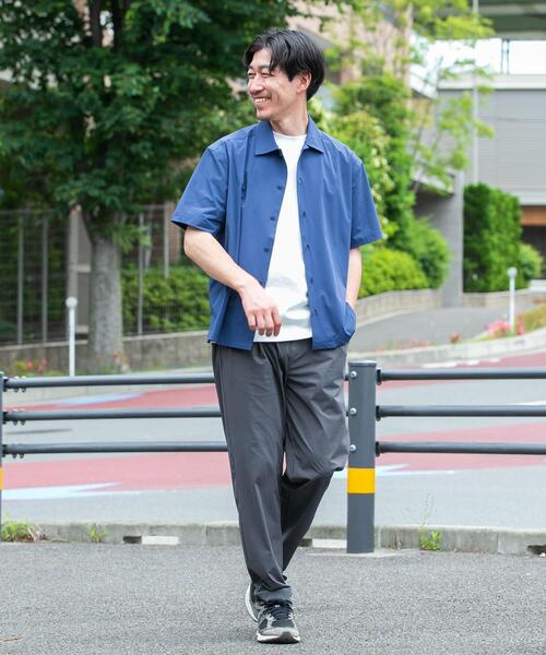 ITEMS URBANRESEARCH(アイテムズ アーバンリサーチ)の「シルキーナイロン 多機能 タックパンツ(その他パンツ・メンズ・ネイビー/ブラック/チャコールグレー・MEDIUM/LARGE)」の22枚目の写真