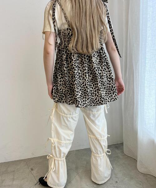 WC(ダブル シー)の「リボンドロストナイロンパンツ(その他パンツ・レディース・ピンク/ブラック/アイボリー・FREE)」の9枚目の写真