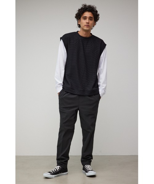 AZUL by moussy(アズールバイマウジー)の「ベストセットTシャツ(Tシャツ/カットソー・メンズ・ベージュ/ブラック/グレー・LARGE/MEDIUM)」の8枚目の写真