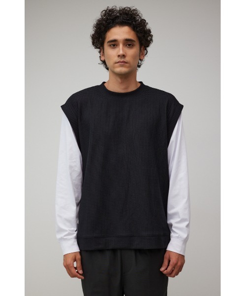 AZUL by moussy(アズールバイマウジー)の「ベストセットTシャツ(Tシャツ/カットソー・メンズ・ベージュ/ブラック/グレー・LARGE/MEDIUM)」の9枚目の写真