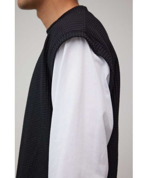 AZUL by moussy(アズールバイマウジー)の「ベストセットTシャツ(Tシャツ/カットソー・メンズ・ベージュ/ブラック/グレー・LARGE/MEDIUM)」の13枚目の写真