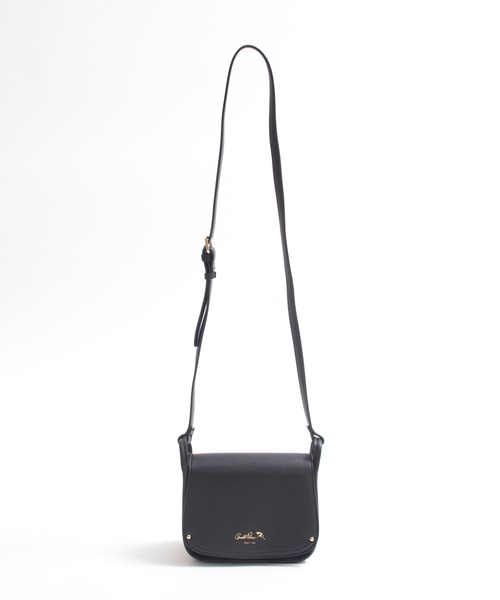 Arnold Palmer(アーノルドパーマー)の「フェイクレザー パーマ―チェック 切替 ショルダーバッグ(ショルダーバッグ・レディース・ブラック/ブラウン・F)」の1枚目の写真