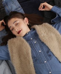 N.（N. Natural Beauty Basic） | ◆ランダムピンタックブラウス(シャツ/ブラウス)