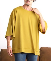 クルーネックポンチBIG五分袖Tシャツ