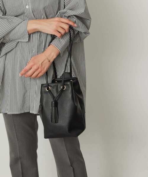 SENSE OF PLACE by URBAN RESEARCH（センスオブプレイスバイアーバンリサーチ）の「2WAYタッセルショルダーバッグ（ショルダーバッグ・レディース・オレンジ/ブラック/シルバー・ONE）」の9枚目の写真