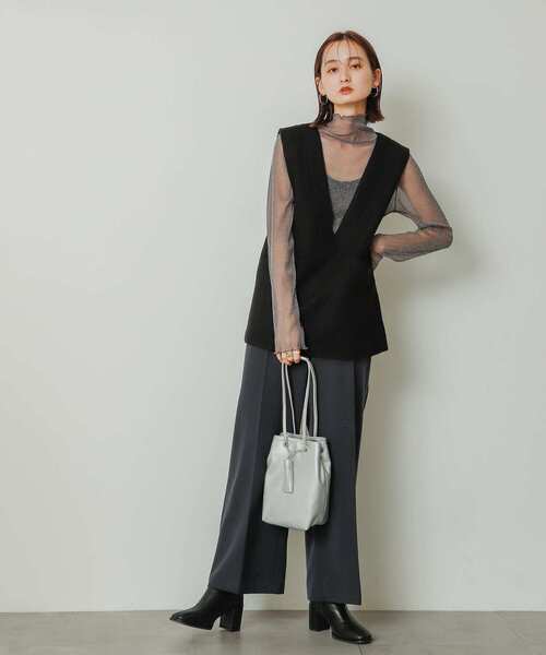 SENSE OF PLACE by URBAN RESEARCH（センスオブプレイスバイアーバンリサーチ）の「2WAYタッセルショルダーバッグ（ショルダーバッグ・レディース・オレンジ/ブラック/シルバー・ONE）」の14枚目の写真