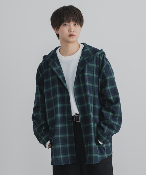 タグ付き新品✨johnUNDERCOVER スパイダーチェックプルオーバーシャツ タグ付き新品✨johnUNDERCOVER スパイダーチェックプルオーバーシャツ