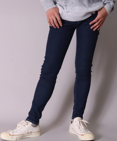 BAYBLO（ベイブロ）の「(BG)【ユニセックス】ストレッチ スキニー デニムパンツ（デニムパンツ・メンズ・ブルー系その他/ワンウォッシュ/ブラック系その他/ライトインディゴブルー/スミクロ・MEDIUM/X-LARGE/LARGE）」の5枚目の写真