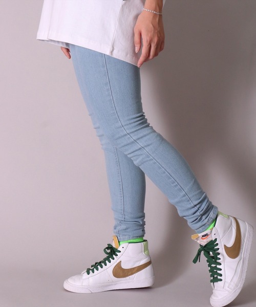 BAYBLO（ベイブロ）の「(BG)【ユニセックス】ストレッチ スキニー デニムパンツ（デニムパンツ・メンズ・ブルー系その他/ワンウォッシュ/ブラック系その他/ライトインディゴブルー/スミクロ・MEDIUM/X-LARGE/LARGE）」の21枚目の写真