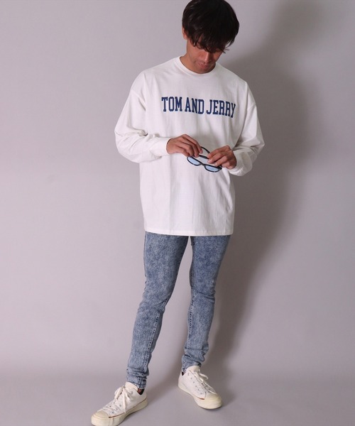 BAYBLO（ベイブロ）の「(BG)【ユニセックス】ストレッチ スキニー デニムパンツ（デニムパンツ・メンズ・ブルー系その他/ワンウォッシュ/ブラック系その他/ライトインディゴブルー/スミクロ・MEDIUM/X-LARGE/LARGE）」の20枚目の写真