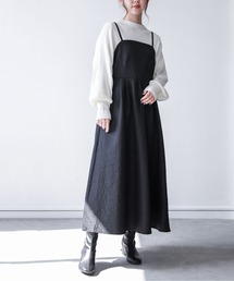 n'OrLABEL | 『フクレジャカードキャミワンピース』(ワンピース)