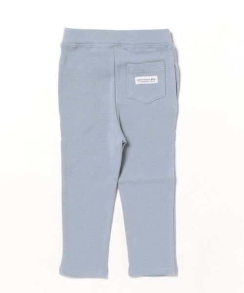 petit main(プティマイン)の「【& Re】ストレートフライスパンツ(スウェットパンツ・キッズ・カーキ/ブルーグレー/ライトピンク/アイボリー・90cm/80cm/130cm/100cm/120cm/110cm)」の5枚目の写真