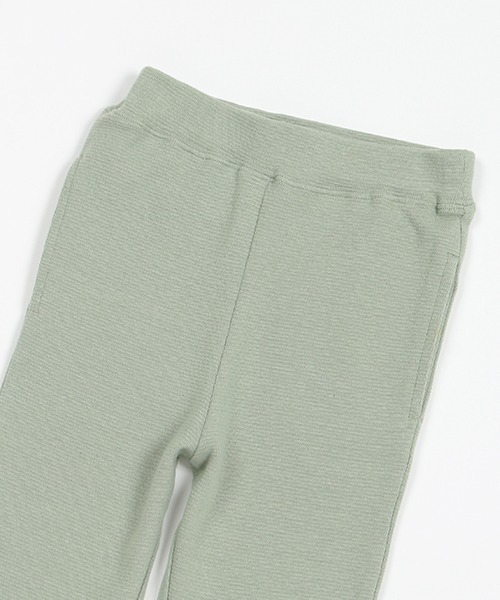 petit main(プティマイン)の「【& Re】ストレートフライスパンツ(スウェットパンツ・キッズ・カーキ/ブルーグレー/ライトピンク/アイボリー・90cm/80cm/130cm/100cm/120cm/110cm)」の7枚目の写真