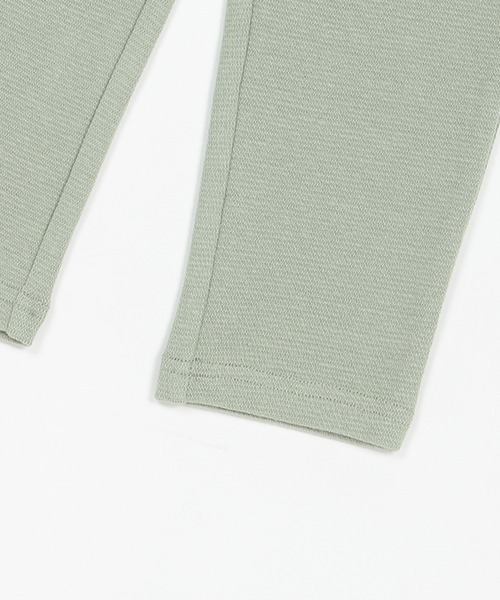 petit main(プティマイン)の「【& Re】ストレートフライスパンツ(スウェットパンツ・キッズ・カーキ/ブルーグレー/ライトピンク/アイボリー・90cm/80cm/130cm/100cm/120cm/110cm)」の9枚目の写真