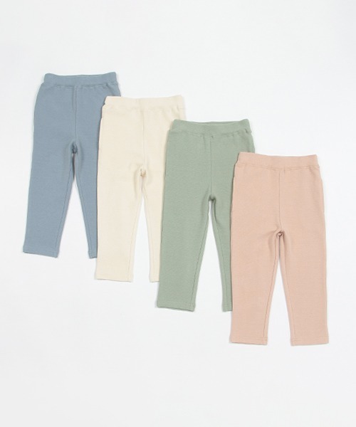 petit main(プティマイン)の「【& Re】ストレートフライスパンツ(スウェットパンツ・キッズ・カーキ/ブルーグレー/ライトピンク/アイボリー・90cm/80cm/130cm/100cm/120cm/110cm)」の12枚目の写真