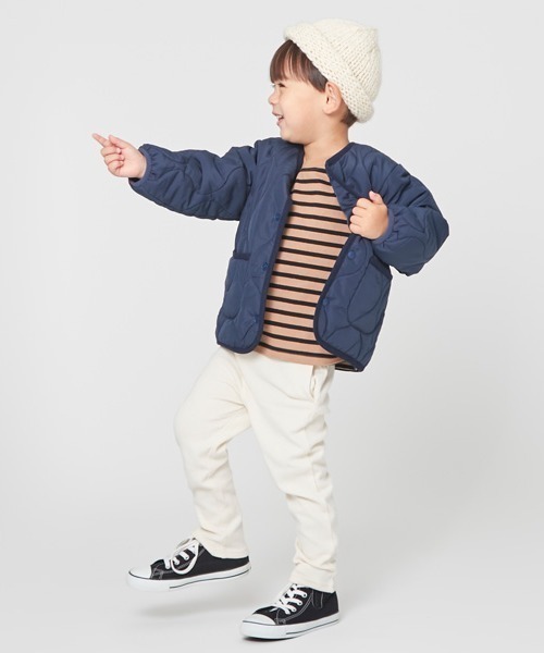 petit main(プティマイン)の「【& Re】ストレートフライスパンツ(スウェットパンツ・キッズ・カーキ/ブルーグレー/ライトピンク/アイボリー・90cm/80cm/130cm/100cm/120cm/110cm)」の14枚目の写真