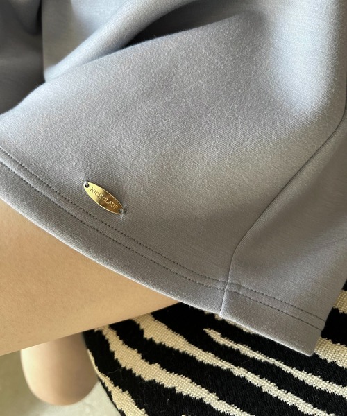 one after another NICE CLAUP（ワンアフターアナザーナイスクラップ）の「ショートパーカー+ミニスカートセットアップ（セットアップ・レディース・オフホワイト/杢グレー/ブルーグレー/ピンク・FREE）」の13枚目の写真