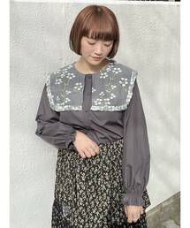 merry jenny | floralレースカラーブラウス(シャツ/ブラウス)