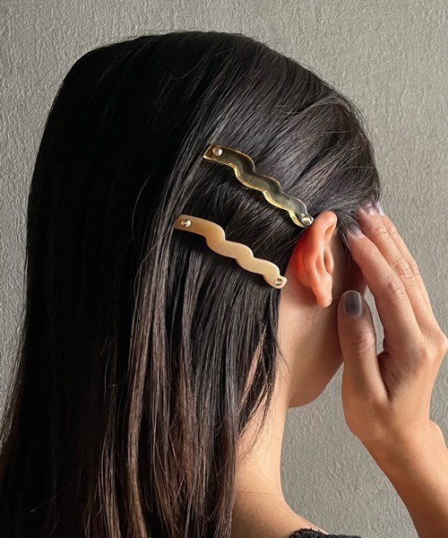 ヴァクトー君ヘアピン Vaqutaux シルバー 2個セット ヴァクトー君ヘアピン Vaqutaux シルバー 2個セット ヘア