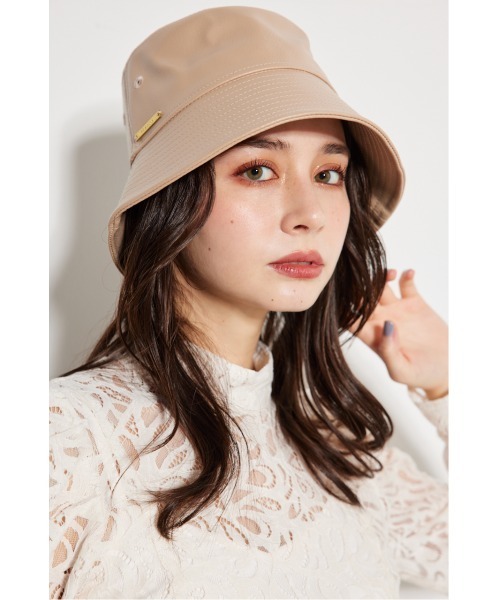 rienda  パイピング キャスケット リエンダ ベージュ 完売 新品 rienda パイピング キャスケット リエンダ ベージュ 完売 新品