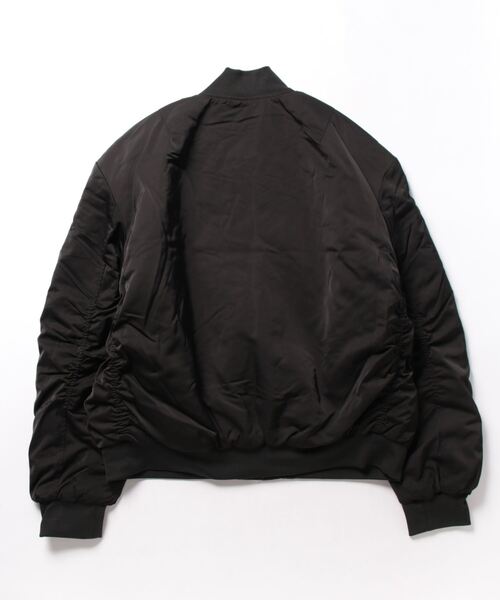 STYLEBLOCK（スタイルブロック）の「スーパーBIGシルエット中綿MA-1（MA-1・メンズ・ホワイト/カーキ/ブラック系その他/ブラック/グリーン系その他・M/L）」の6枚目の写真